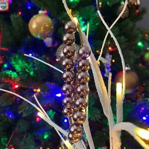 Brown/bronz elasticized bracelet